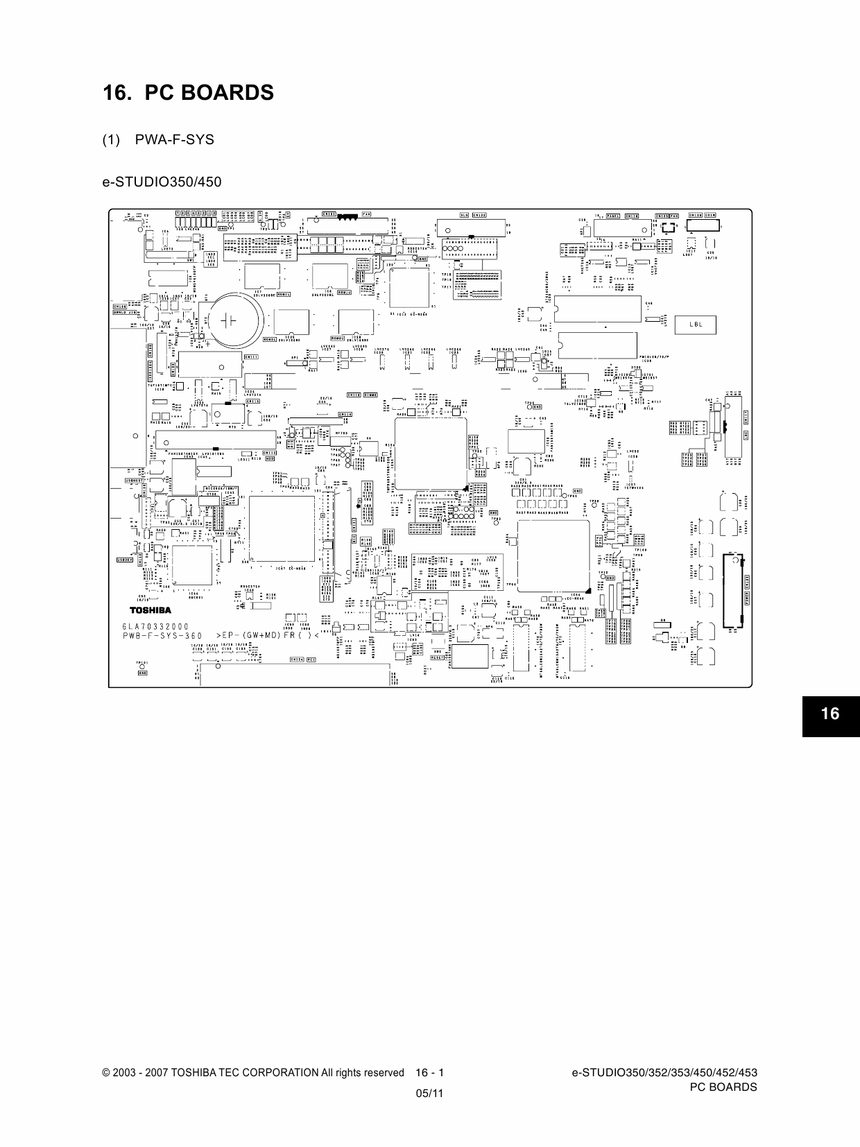 TOSHIBA e-STUDIO 350 450 352 452 353 453 Service Manual-6